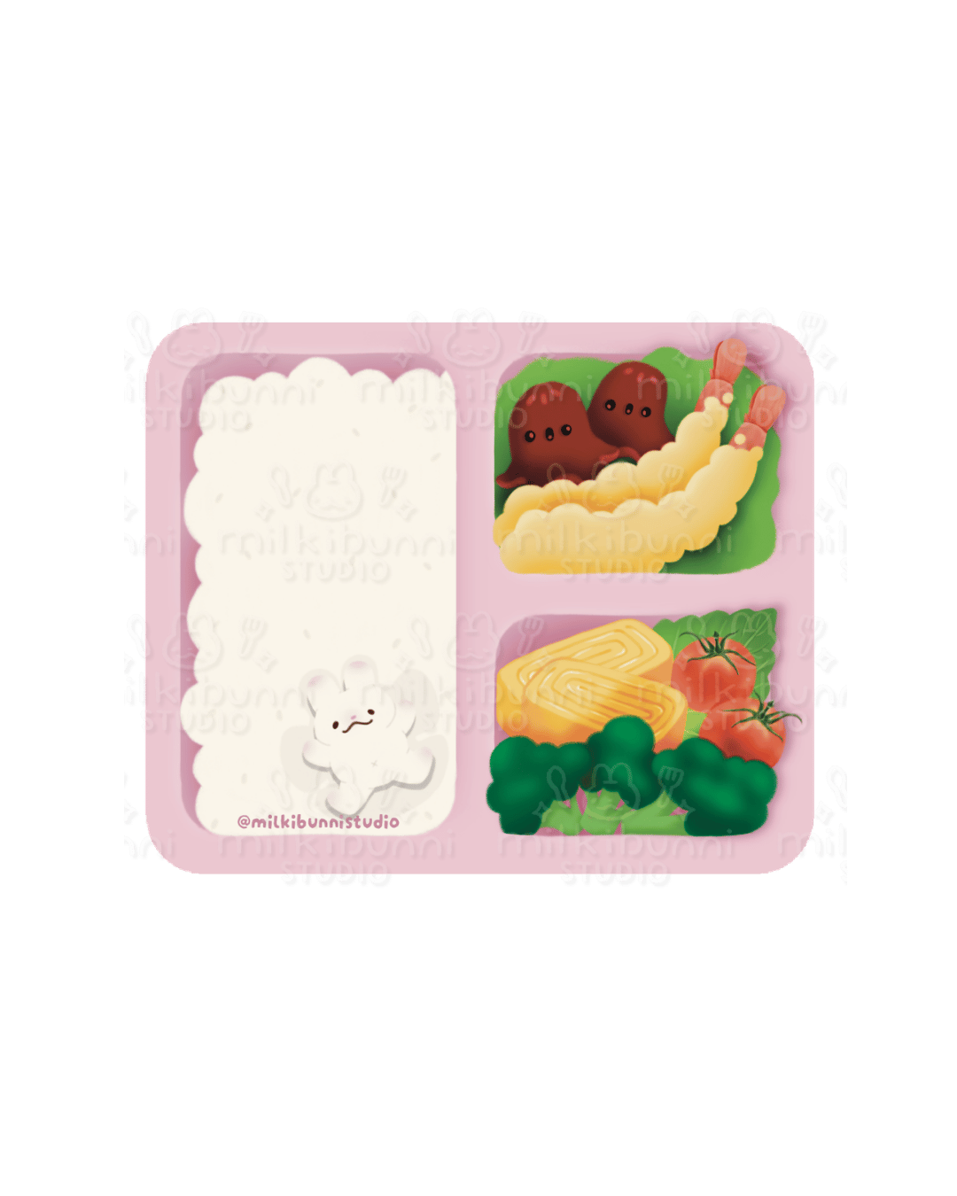 Lunch Bento Memopad Refill