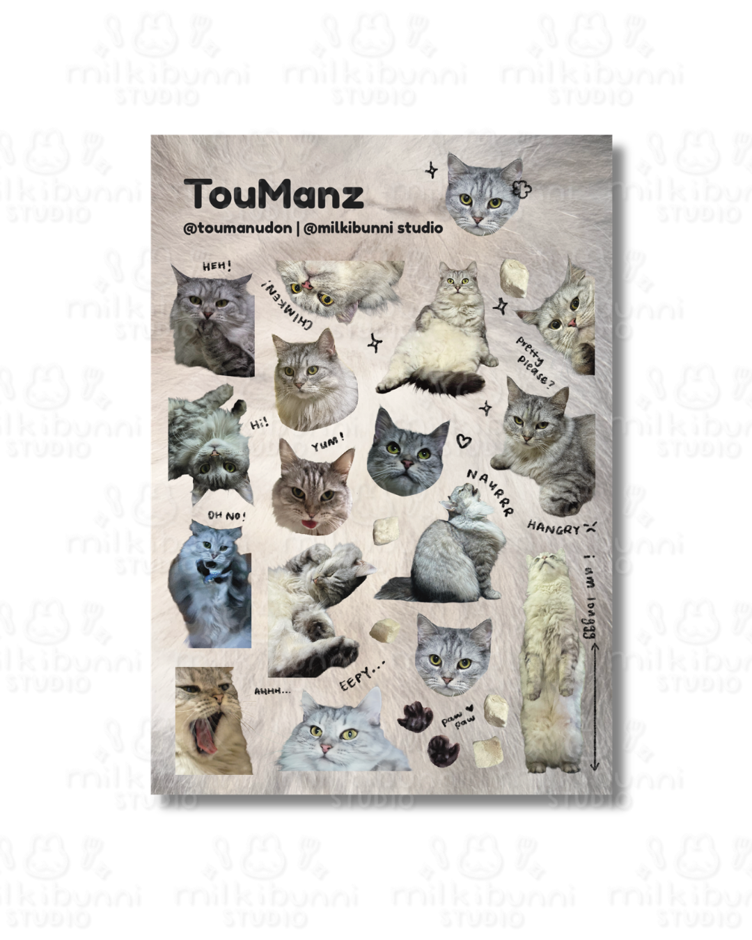 [Seasonal] TouManz Sticker Sheet
