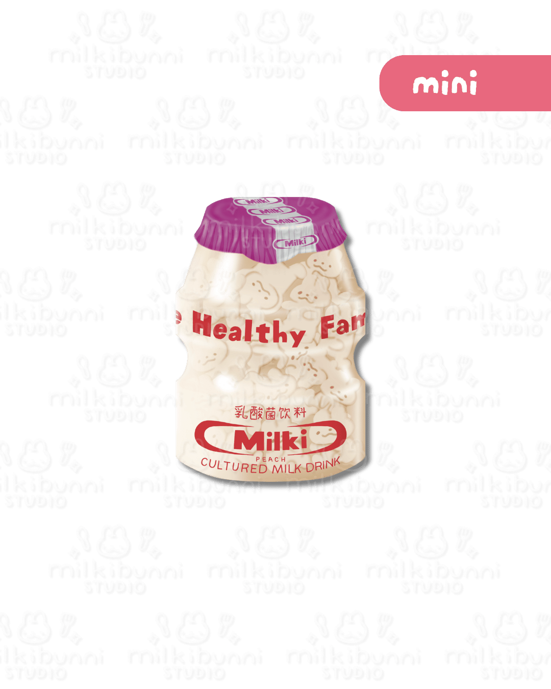[Mini] Peach Cultured Milk Sticker