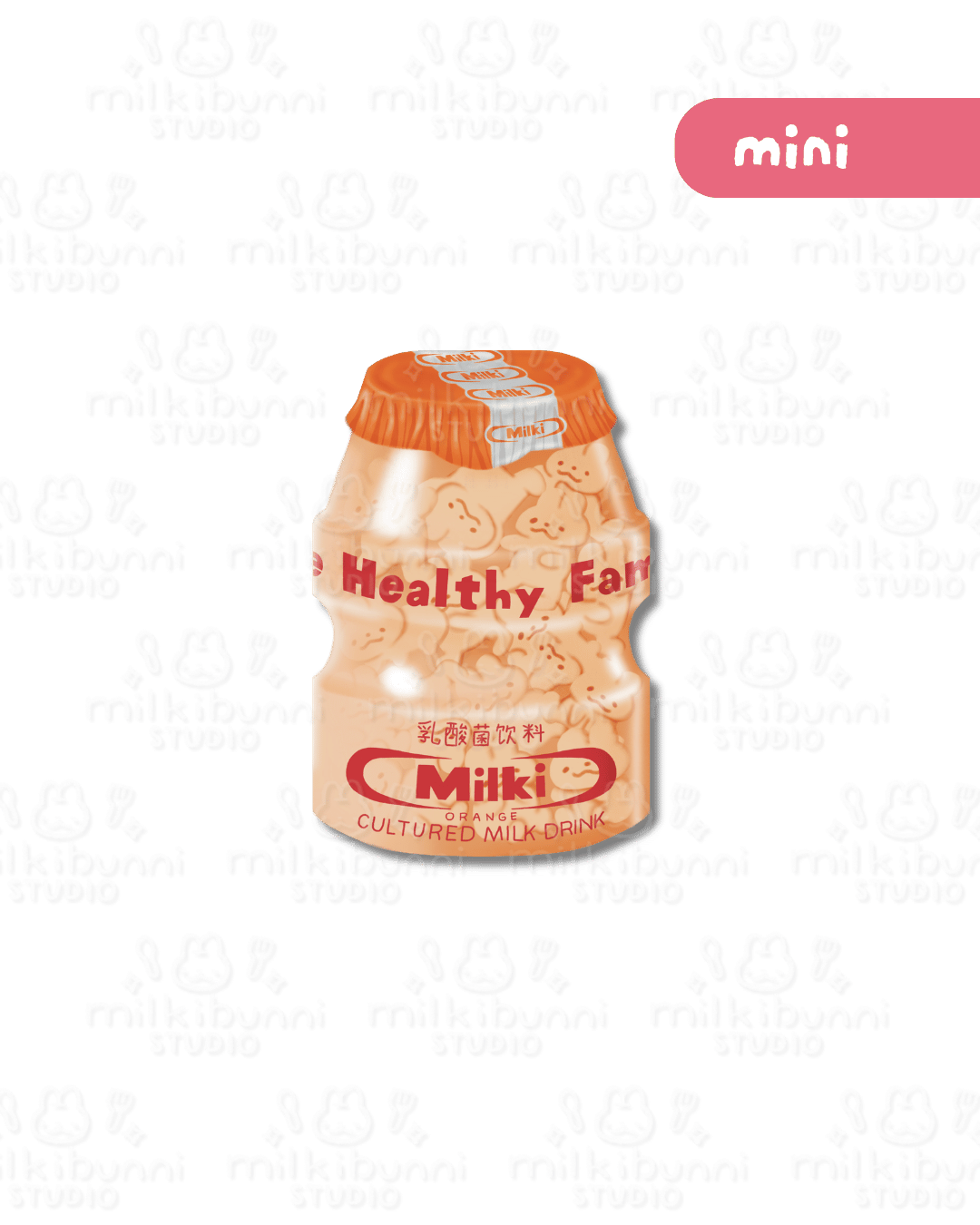 [Mini] Orange Cultured Milk Sticker
