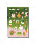 [#004] Matcha Day Sticker Sheet