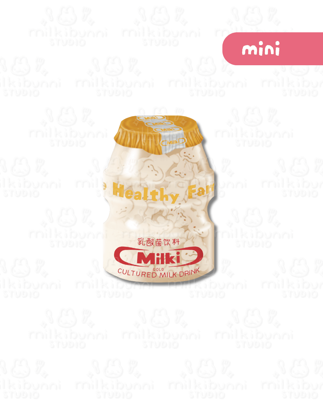 [Mini] Gold Cultured Milk Sticker