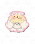 Upside Down Sticker
