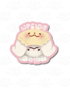 Upside Down Sticker