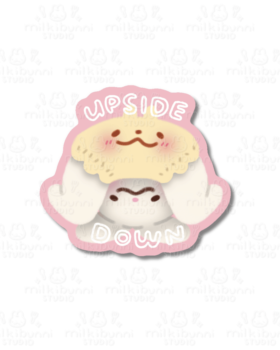 Upside Down Sticker