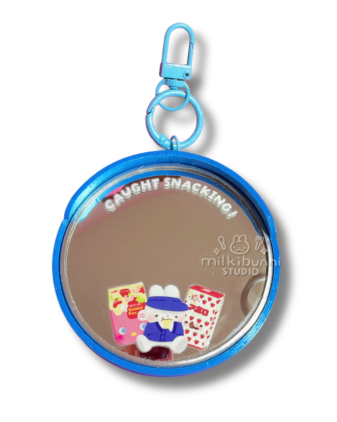 Convex Mirror Keychains: Candy Pop