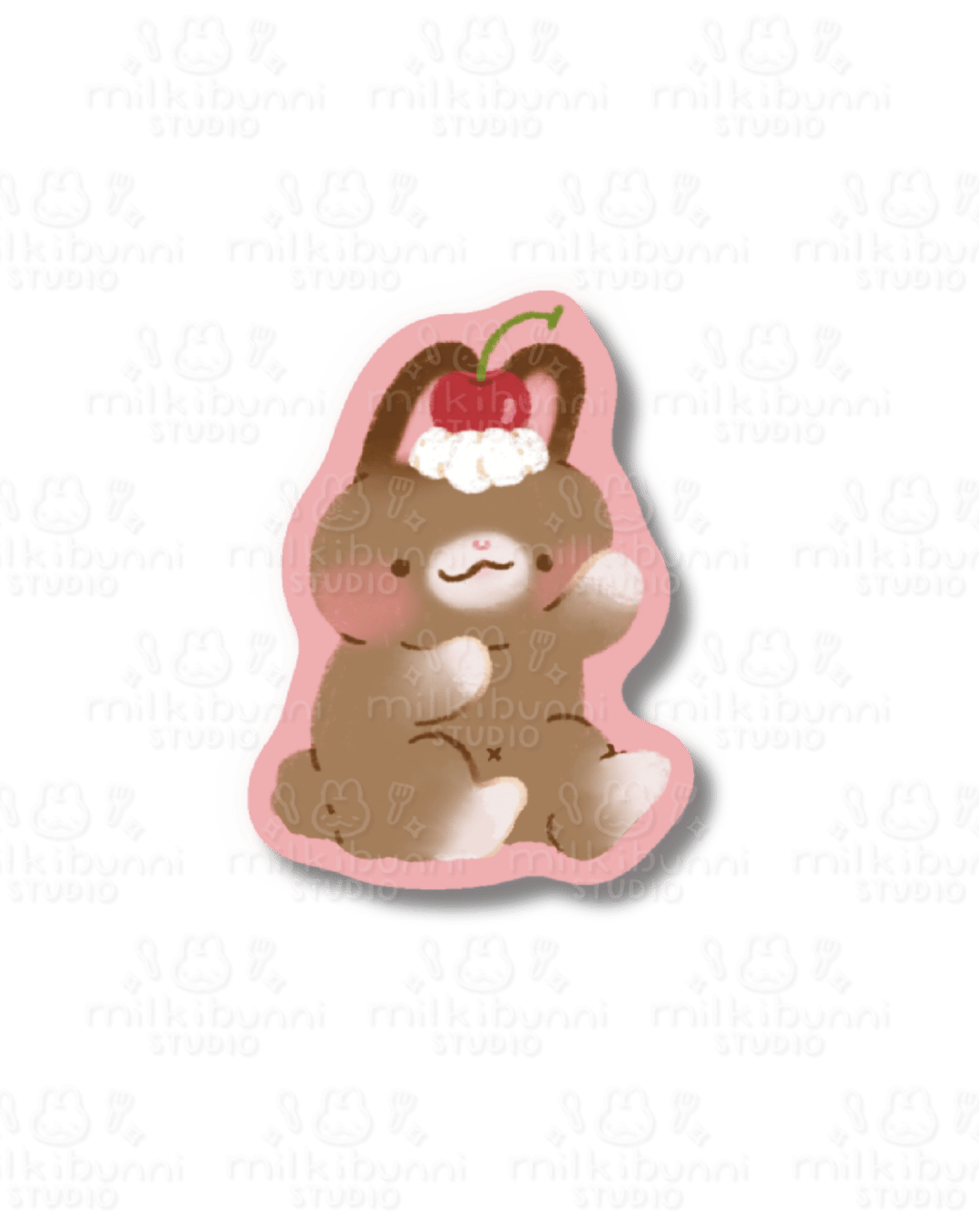 Cherry Cream Sticker