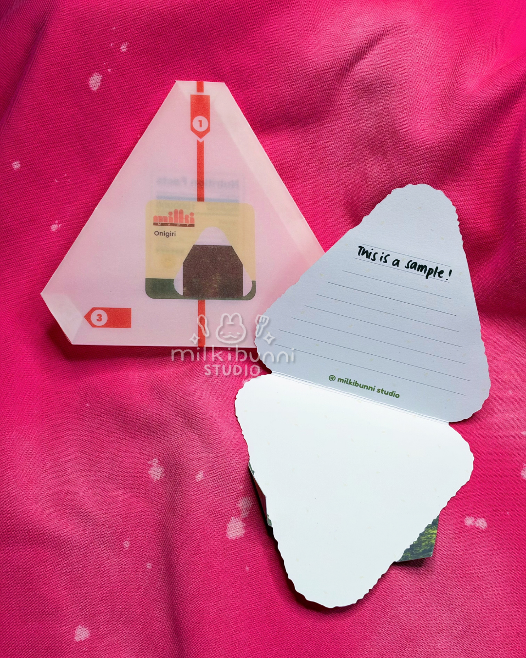 Onigiri Letter Set