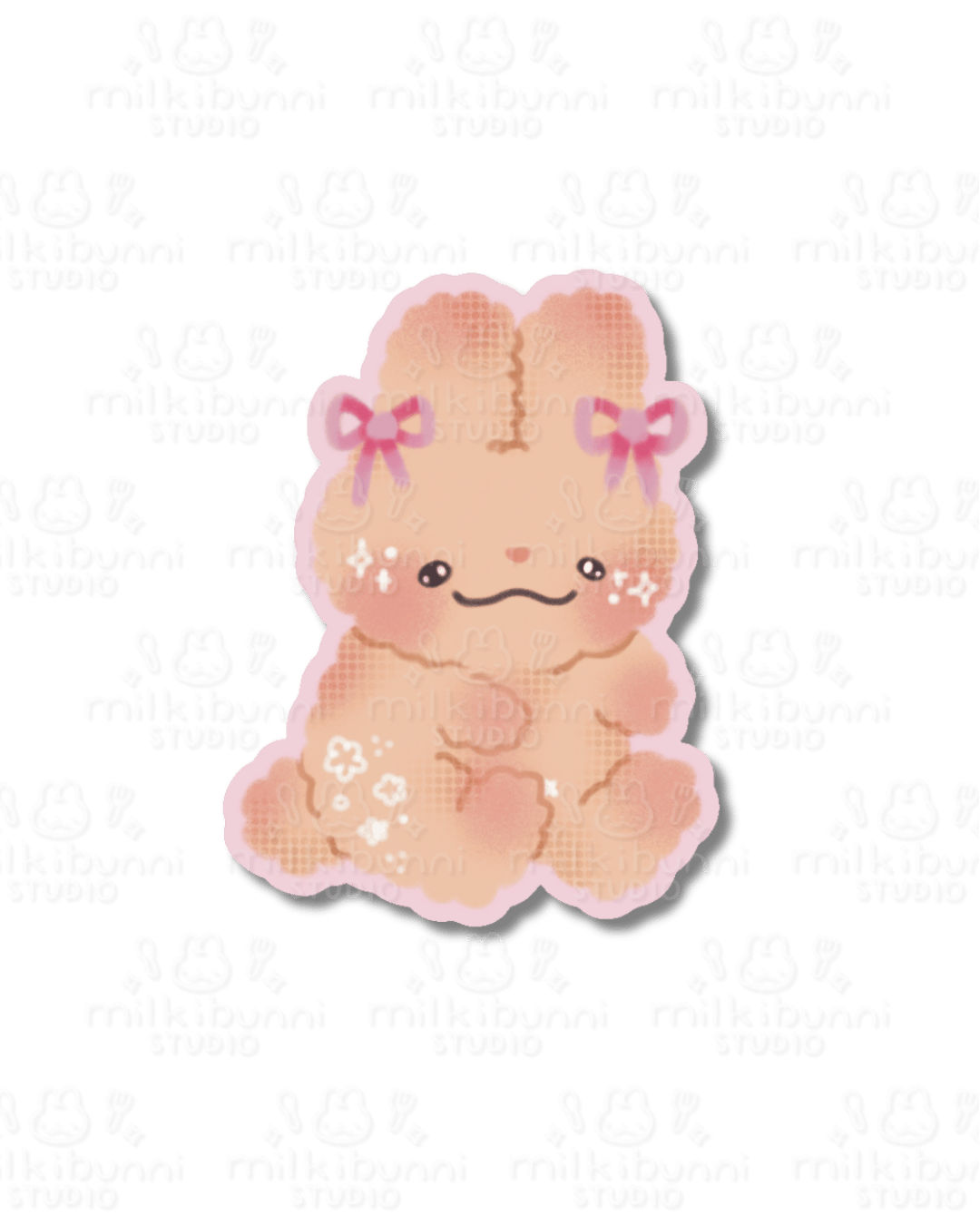 Ribbon Bunni Sticker