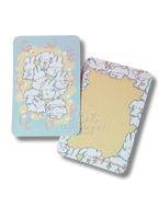 Blue Doodle Bunni Postcard