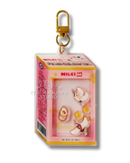 Peach Oolong Shaker Keychain