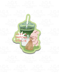 Just A Matcha Girlie Sticker