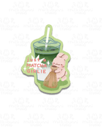 Just A Matcha Girlie Sticker