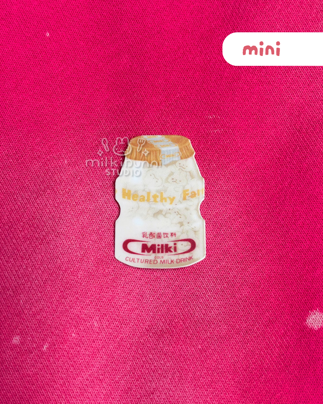 [Mini] Gold Cultured Milk Sticker
