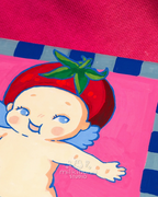 [Original Art] Kewpie Tomato Coaster