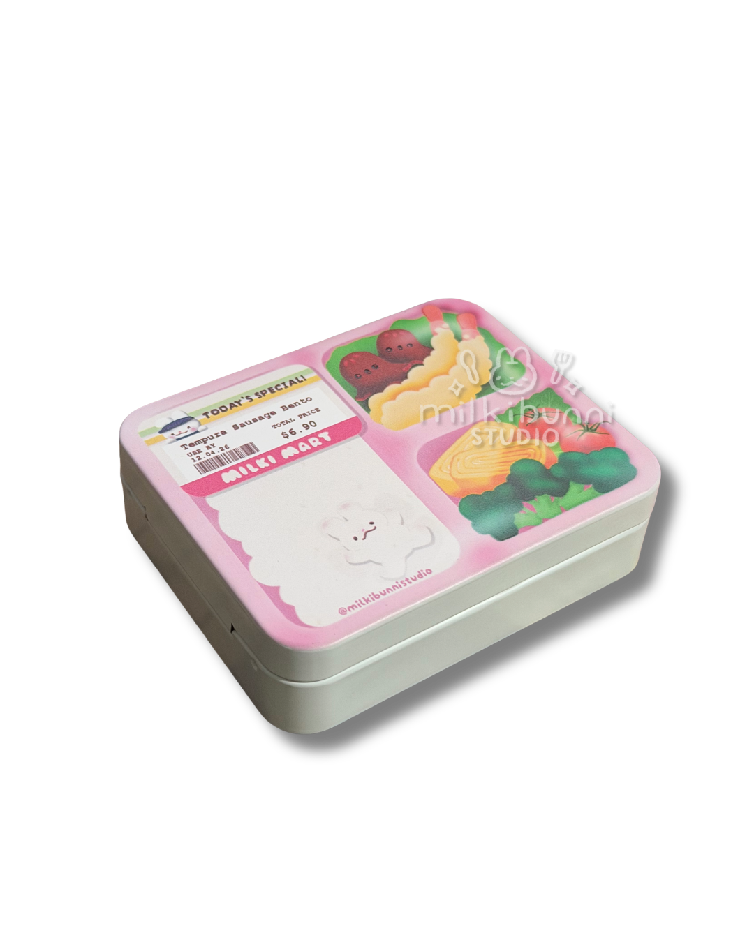Lunch Bento Memopad & Tin Set