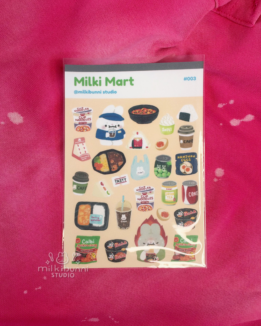 [#003] Milki Mart Sticker Sheet