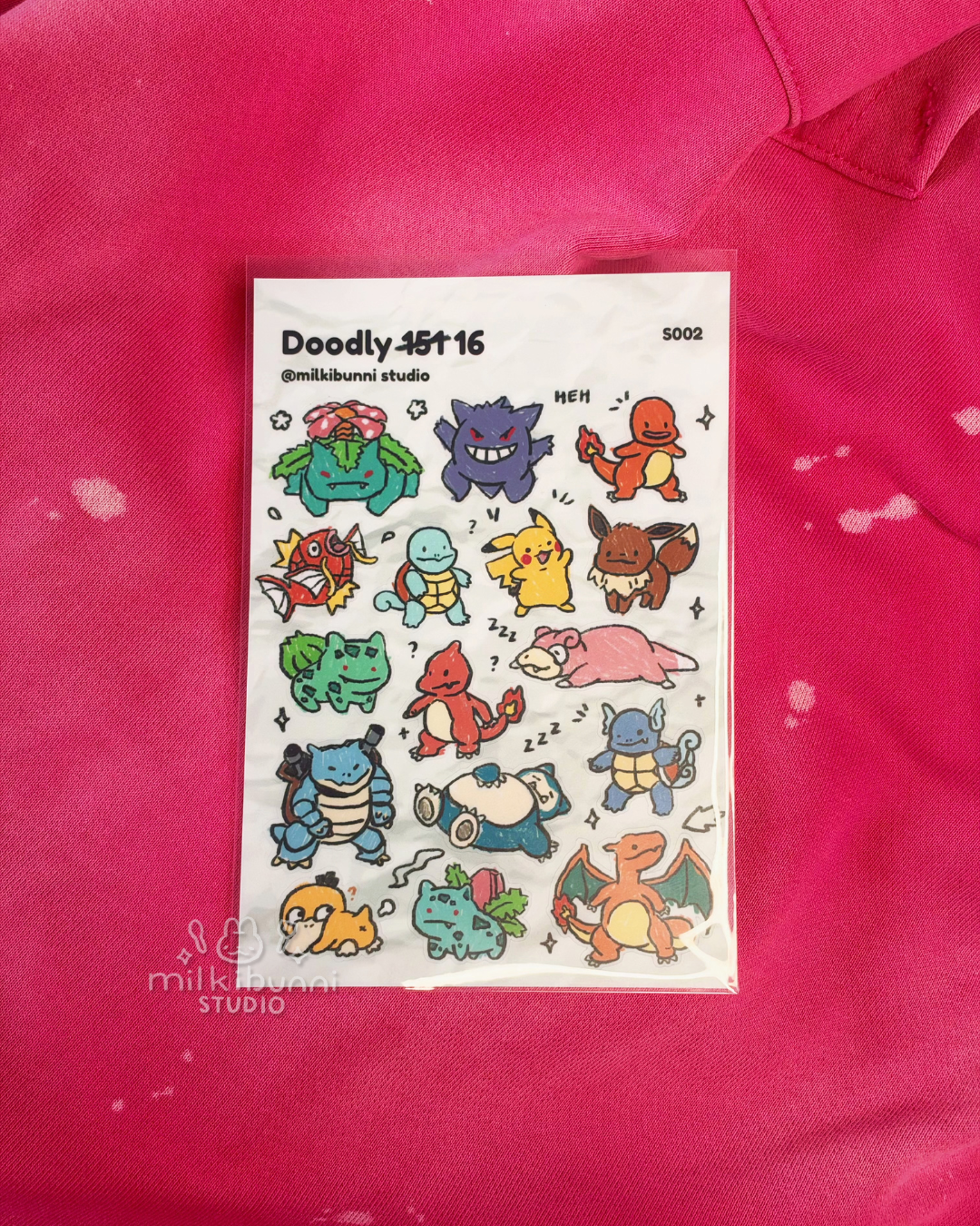 [Seasonal] Doodly 16 Sticker Sheet