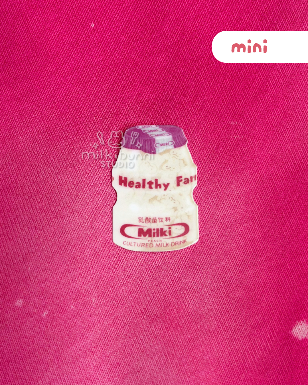 [Mini] Peach Cultured Milk Sticker