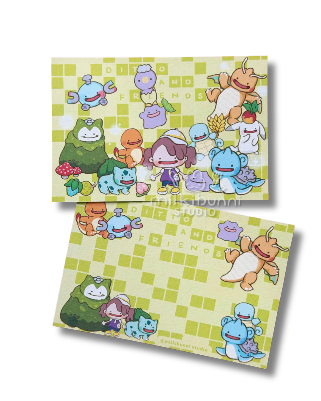 Ditto and Friends Postcard