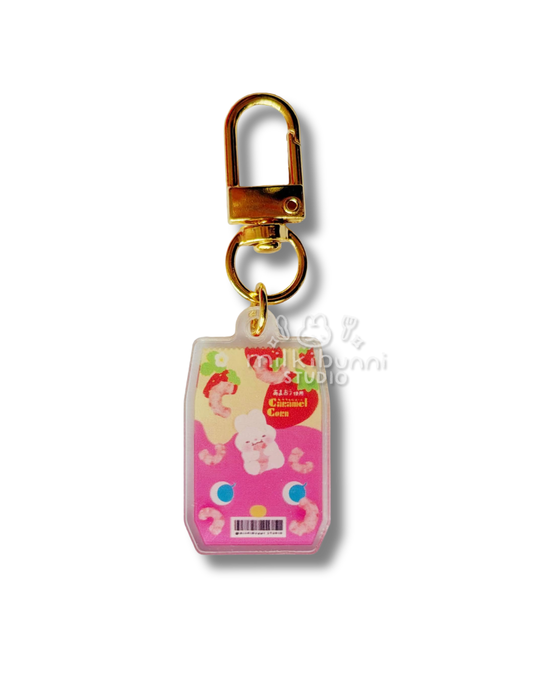 Caramel Corn Mini Keychain