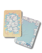 Yellow Doodle Bunni Postcard