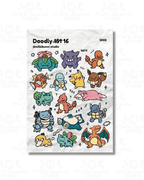 [Seasonal] Doodly 16 Sticker Sheet