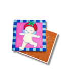 [Original Art] Kewpie Tomato Coaster