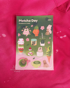 [#004] Matcha Day Sticker Sheet