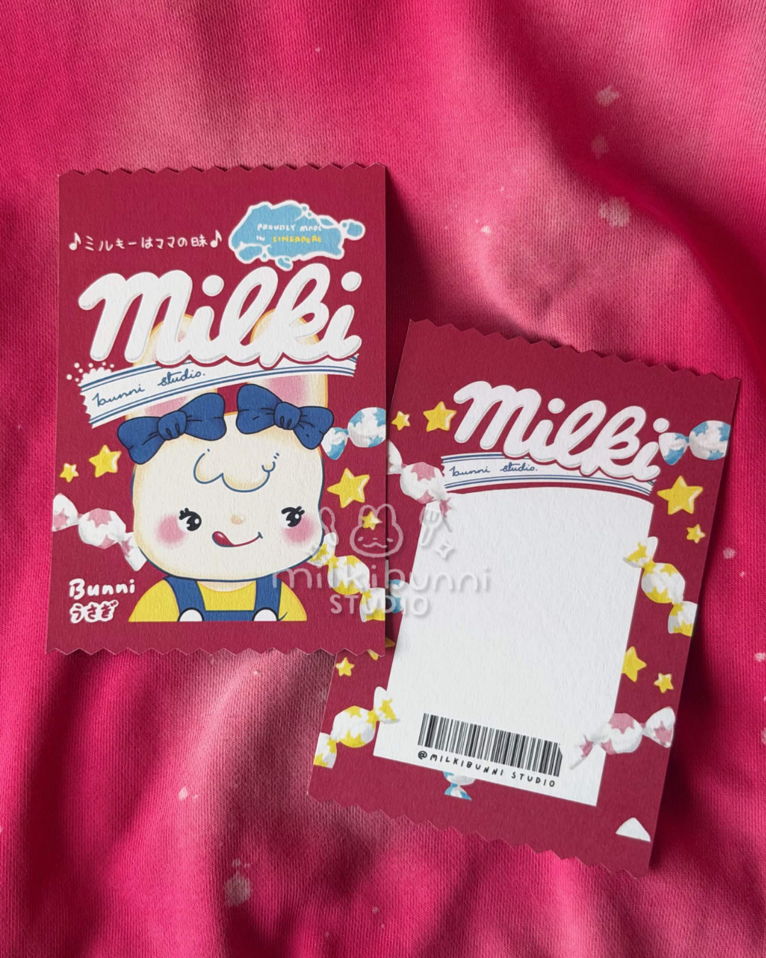 Milki Candy Postcard