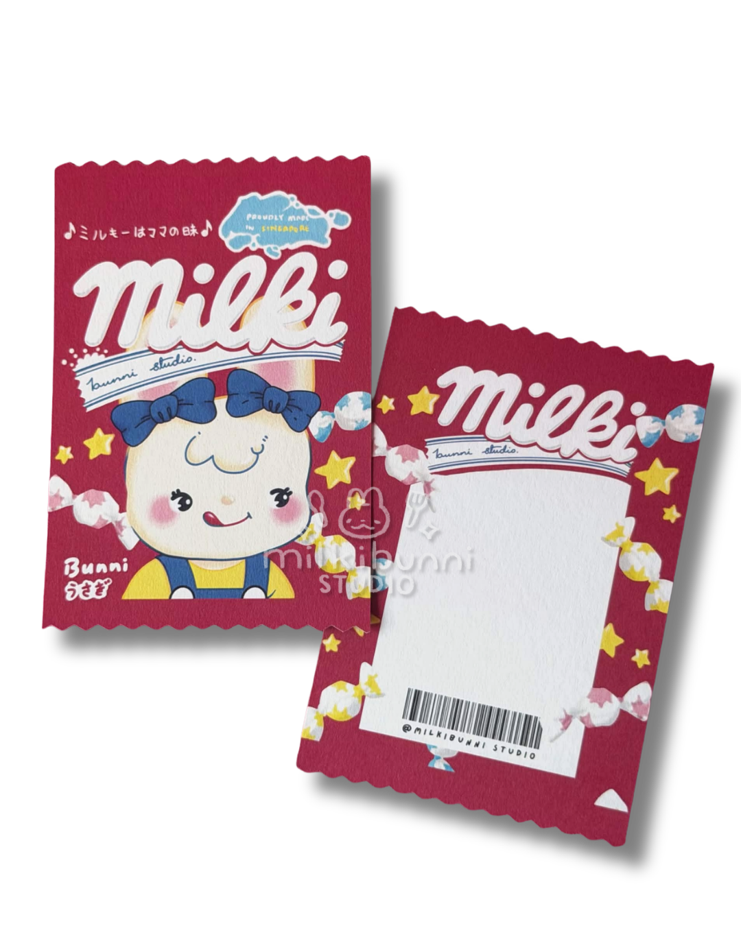 Milki Candy Postcard