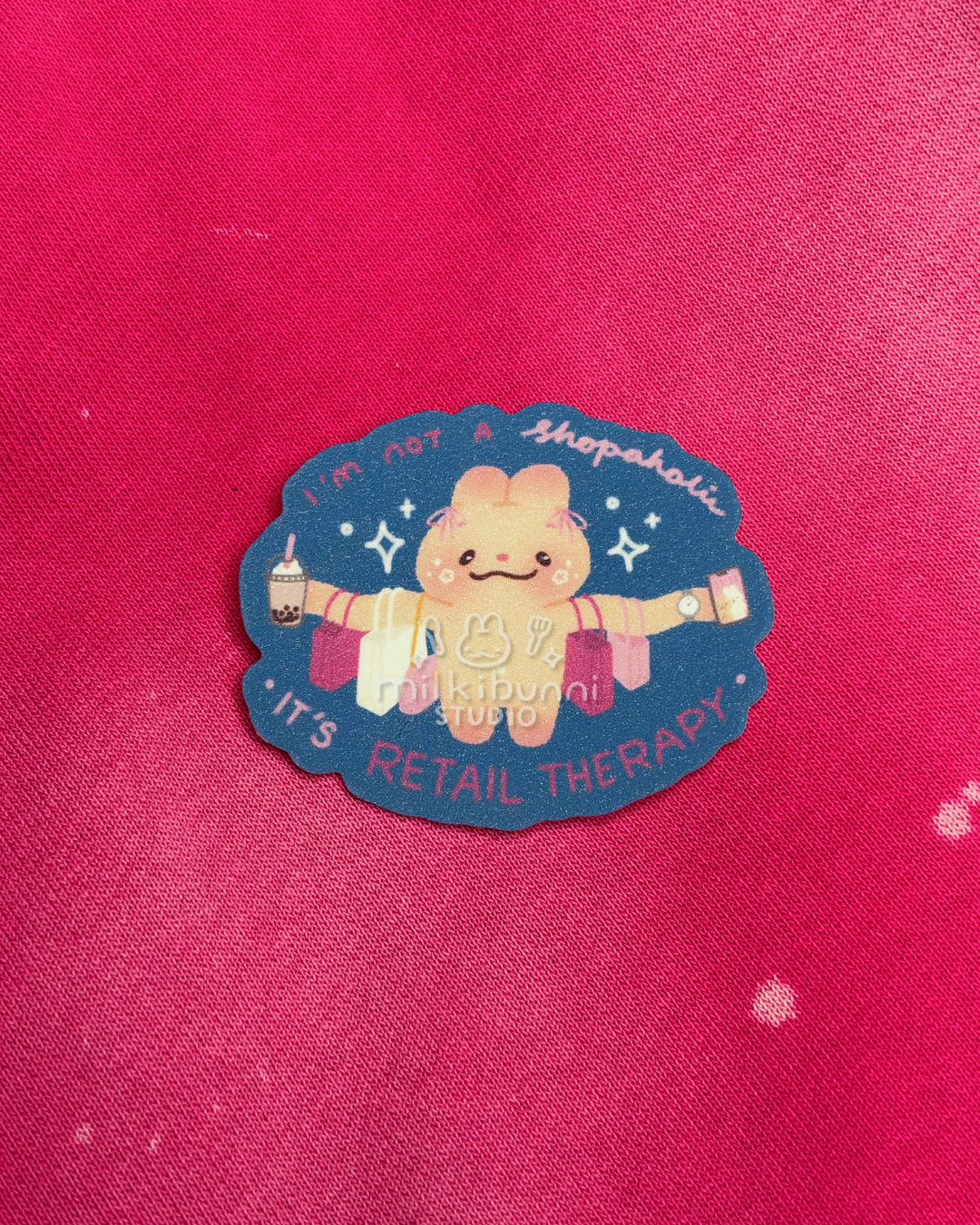 Retail Therapy Sticker