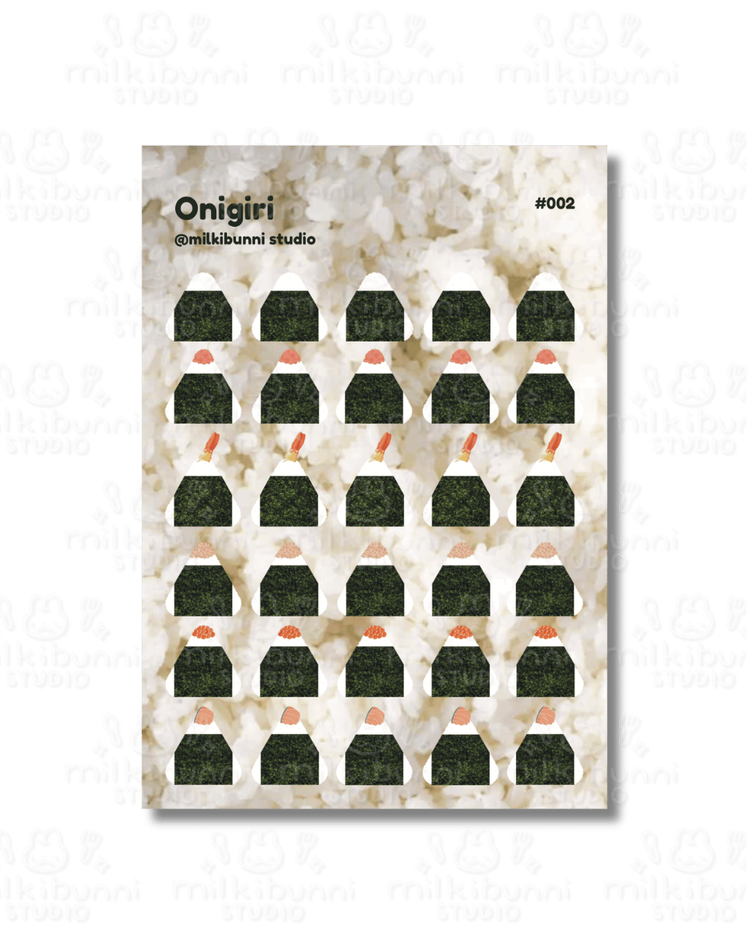 Onigiri Sticker Sheet