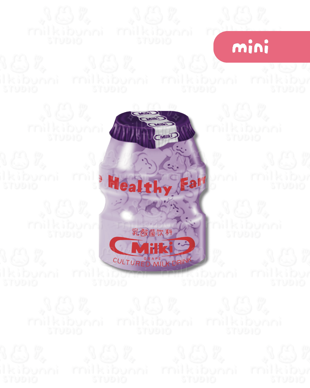 [Mini] Grape Cultured Milk Sticker