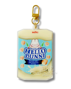 Hello Bunni Milk Biscuit Shaker Keychain