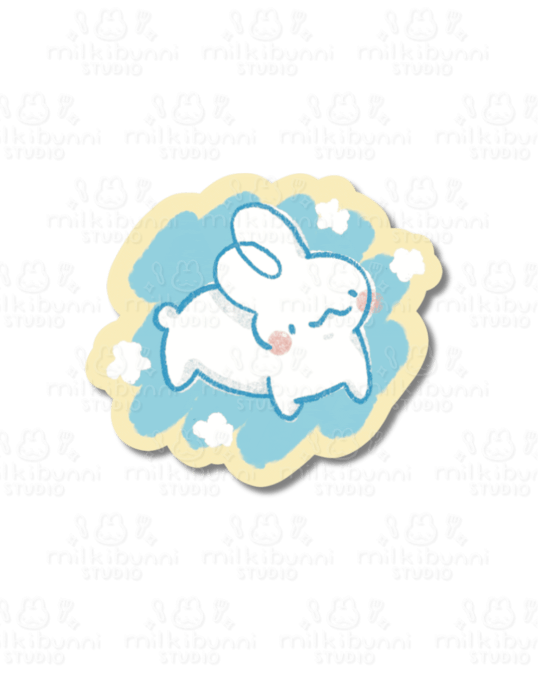 Doodle Bunni Sticker