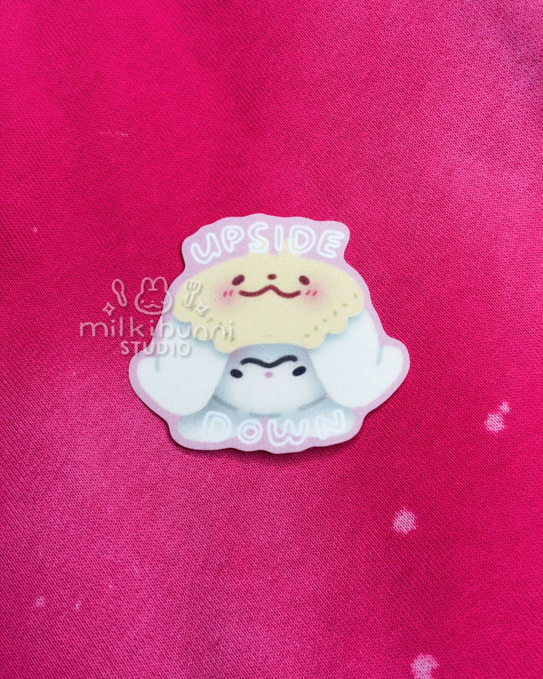 Upside Down Sticker